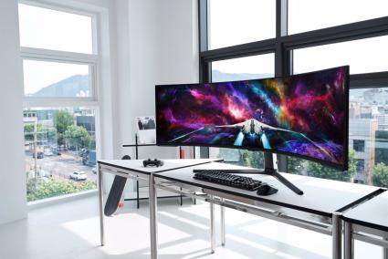 El nuevo monitor Odyssey Neo G9 de 57 pulgadas.