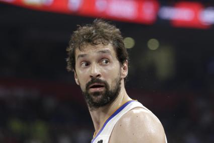 Sergio Llull, en un primer plano, durante un partido con el Madrid; el de Maó es uno de los grandes rostros del equipo blanco y de la liga