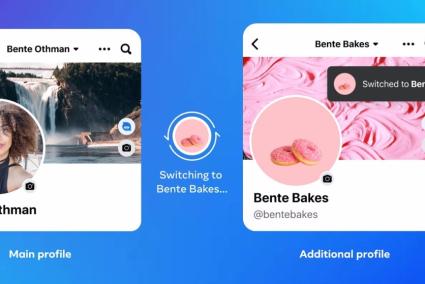 Facebook ahora permite crear y gestionar múltiples perfiles en una misma cuenta