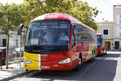 Imagen de un autobús de la empresa TMSA.