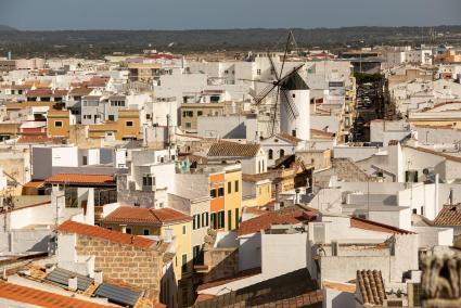 CIUTADELLA - VISTA GENERAL DEL CASCO URBANO DE CIUTADELLA.