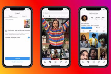Portaltic.-Instagram prueba los 'reels' de hasta diez minutos de duración