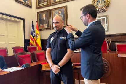 Pedro Vives ha tomado posesión como nuevo jefe de la Policía Local de Maó