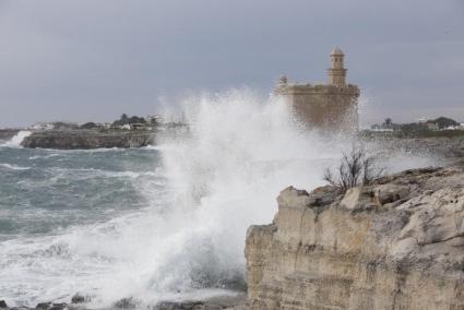 Ciutadella, al soplar viento del suroeste, será una de las zonas más afectadas.