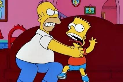 Los Simpson aclaran el motivo de por qué Homer ya no estrangula a Bart