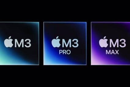 Apple presenta los nuevos procesadores M3, M3 Pro y M3 Max, sus primeros chips de 3nm y con GPU mejorada