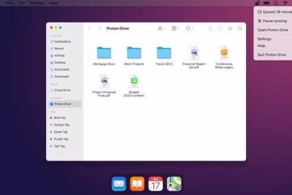 El servicio de almancenamiento protegido Proton Drive llega a MacOS