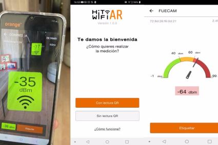 Orange lanza una aplicación de realidad aumentada para medir los niveles de cobertura WiFi en una vivienda o local