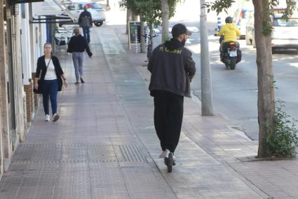 El patinete, en alza, como medio de transporte.