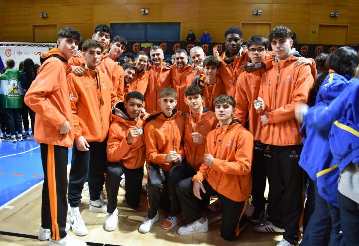 El equipo cadete masculino.