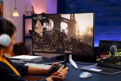 El nuevo monitor 'gaming' curvo de Dell Alienware estrena pantalla QD-OLED de 32 pulgadas y resolución 4K