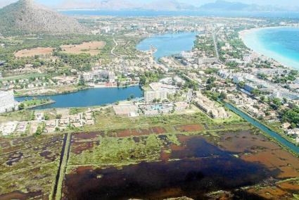 Vista aérea de la Bahía de Alcúdia, donde el afectado tenía hoteles