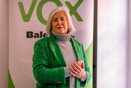 La consellera de Vox, Maite de Medrano.