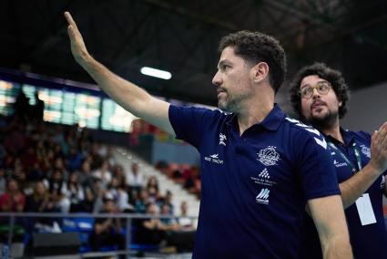 El entrenador del Avarca, Bep Llorens.