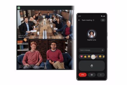 Google Meet extiende el modo complementario a Android e iOS