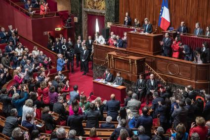 France approves law to enshrine abortion rights in the Constitution