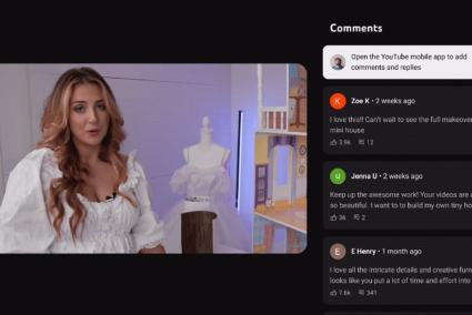 YouTube rediseña la app para TV para destacar los comentarios sin ocultar el vídeo