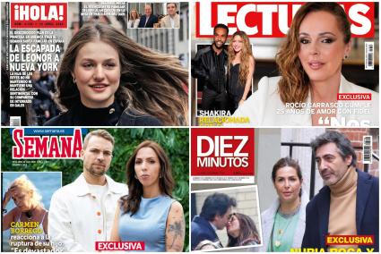 Estas son las portadas del corazón de hoy, 3 de abril