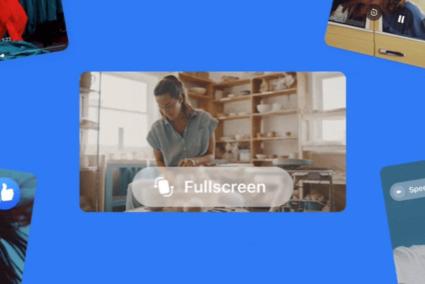 Facebook ya permite ver a pantalla completa los vídeos en formato vertical