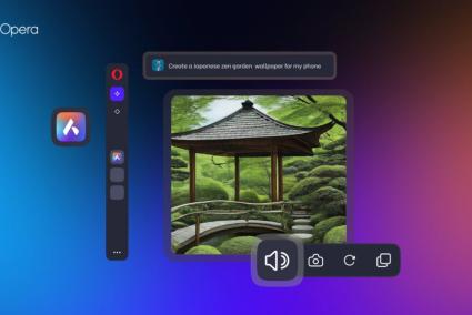 Opera incorpora la IA de los modelos Gemini en su asistente Aria, con más rendimiento y capacidad para generar imágenes