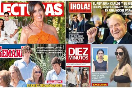 Estas son las portadas de la prensa rosa de hoy