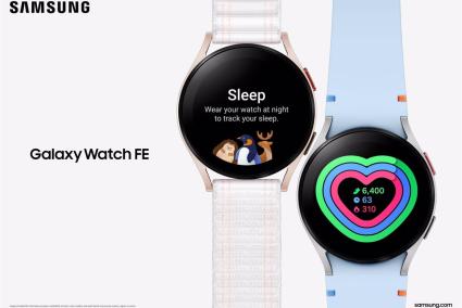 El nuevo Samsung Galaxy Watch FE equipa sensor BioActive para funciones de monitorización de salud y certificación IP68