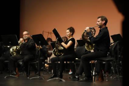 Imagen de archivo de un concierto de la OSIB en Menorca.