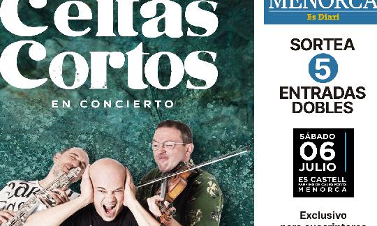 Sorteamos cinco entradas dobles para el concierto de Celtas Cortos en Es Castell