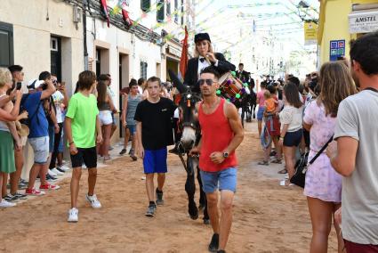 Adriana Moll, en la seva darrera participació com a fabiolera, l’estiu de 2019, abans de la pandèmia