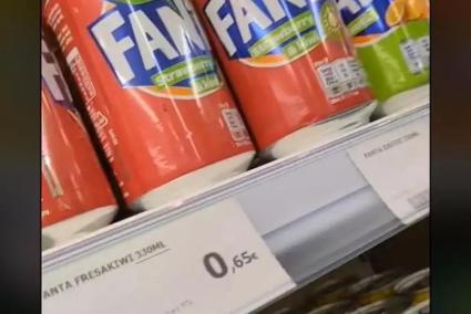 El vídeo de una mallorquina sorprendida por los precios de un supermercado en Sevilla