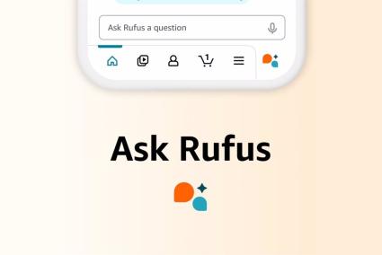 Amazon lanza la beta de Rufus, su 'chatbot' de IA generativa, en la 'app' para los usuarios de Estados Unidos