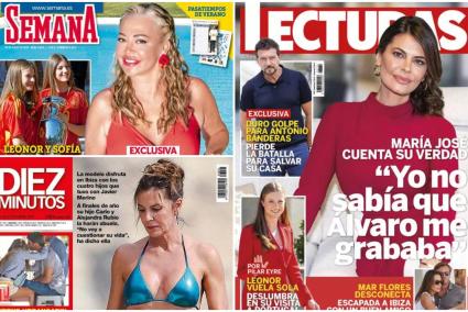 Estas son las portadas de la prensa rosa de hoy