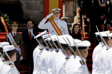 Leonor conoce la Escuela Naval donde estudiará el próximo curso