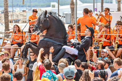 Carlos Rotger al diumenge de festes de 2023.