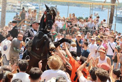 jaleo de dissabte de les festes de Fornells.