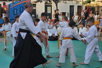 Un momento del evento, en la Plaça des Ramal