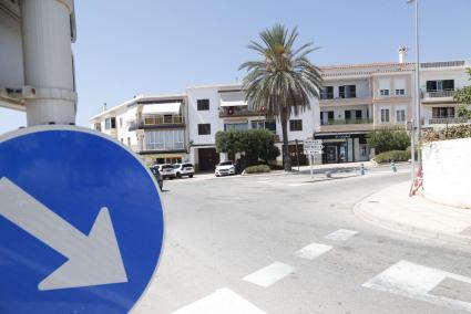 La pelea tuvo lugar en la plaza Menorca de Es Migjorn