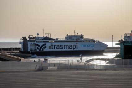 La compañía Menorca Lines lleva operando desde 2022 en el puerto de Ciutadella.