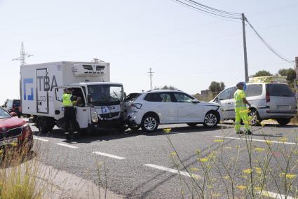 El accidente se ha producido poco antes de las 11 horas de este viernes.