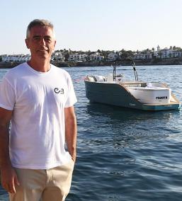 Tuto Saura es el CEO de Rebot Yachts