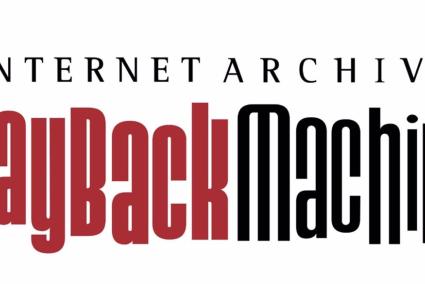 Logotipo del servicio Wayback Machine