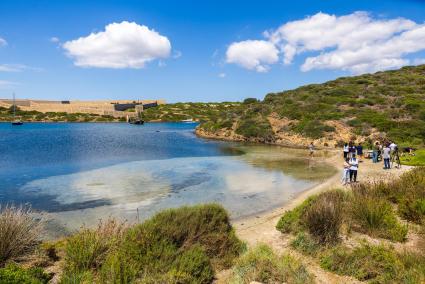 Cala Teulera va acollir la presentació del programa.   