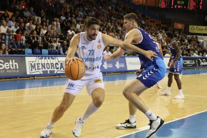 Arteaga, en el partido del sábado.