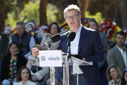 El presidente nacional del PP, Alberto Núñez Feijóo.