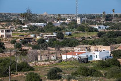 Imagen de una zona de 'hortals' de Ciutadella.