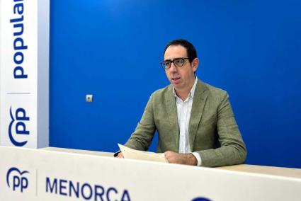 El senador por Menorca, Cristóbal Marqués.