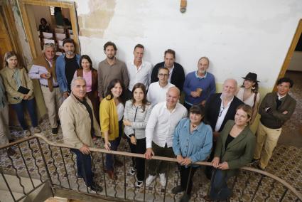 Los participantes en la jornada de ayer en Alaior.