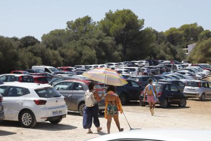 Los sensores permitirán saber en tiempo real la ocupación de los parkings de acceso a las playas vírgenes.