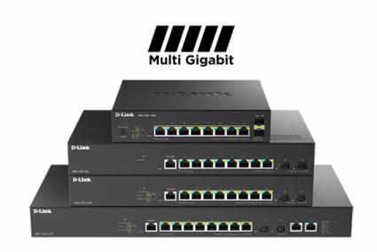 Nueva gama de 'switches' Multi-Gigabit Smart Managed DMS-1250.