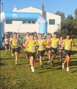 Un momento del cros que acogió Santa Eularieta